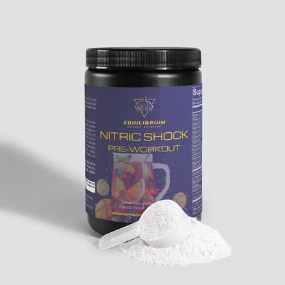 Nitric Shock Pre-Workout Powder (Fruit Punch)