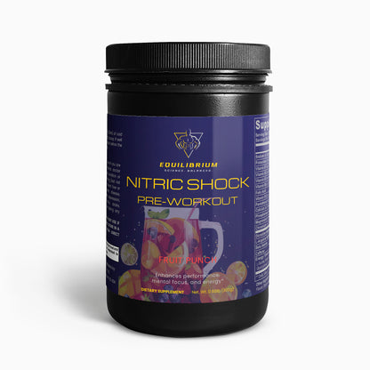 Nitric Shock Pre-Workout Powder (Fruit Punch)
