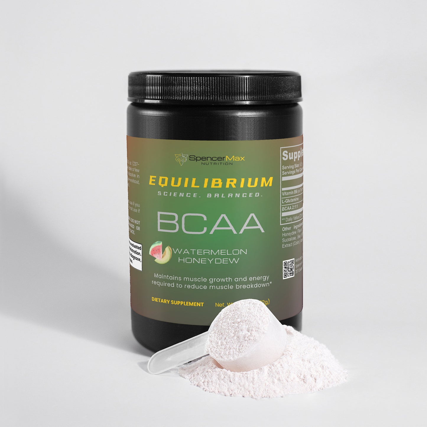 BCAA Post Workout Powder (Watermelon & Honeydew)