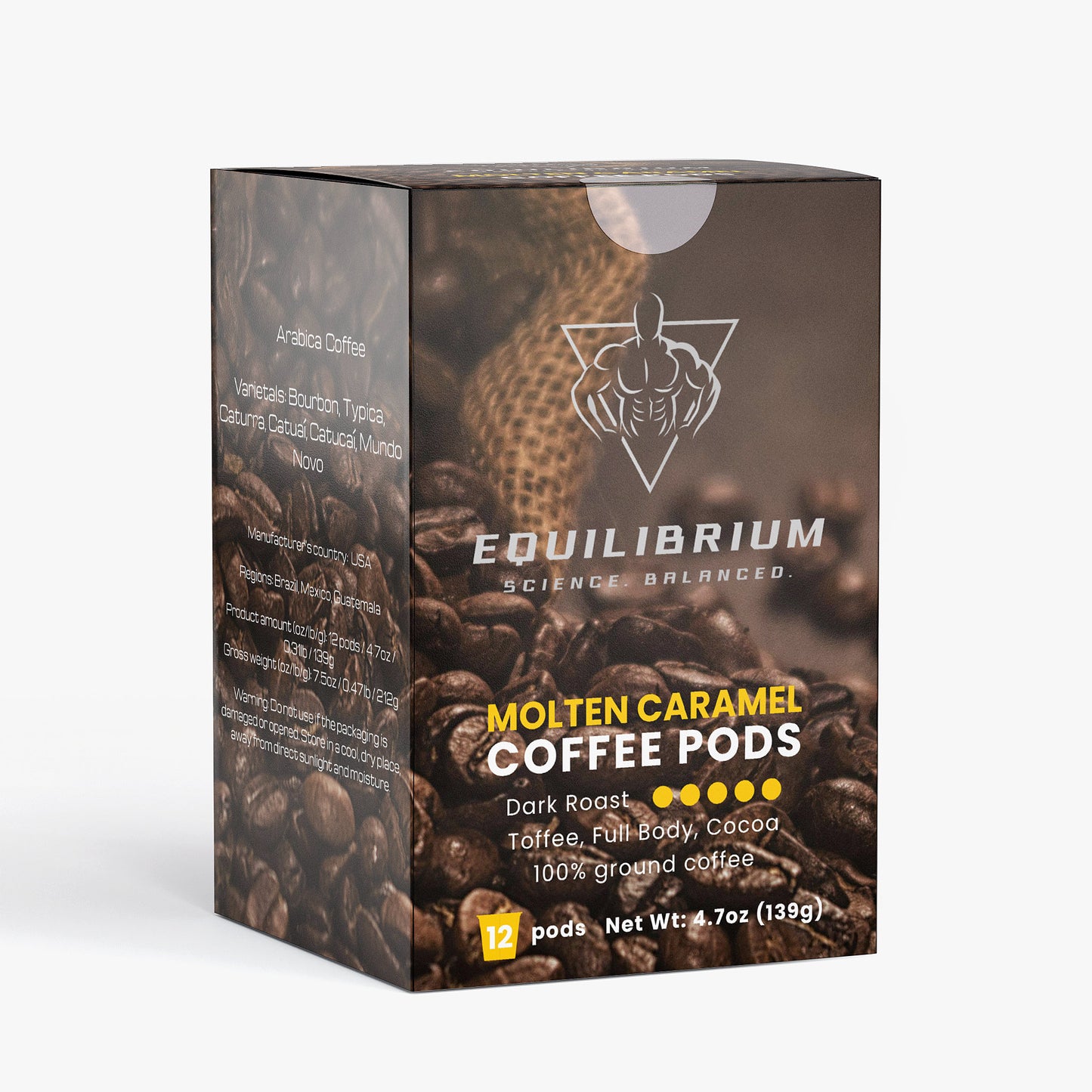 Molten Caramel Coffee Pods (Dark Roast)