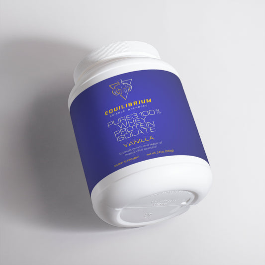 Pure3 100% Whey Protein Isolate (Vanilla)