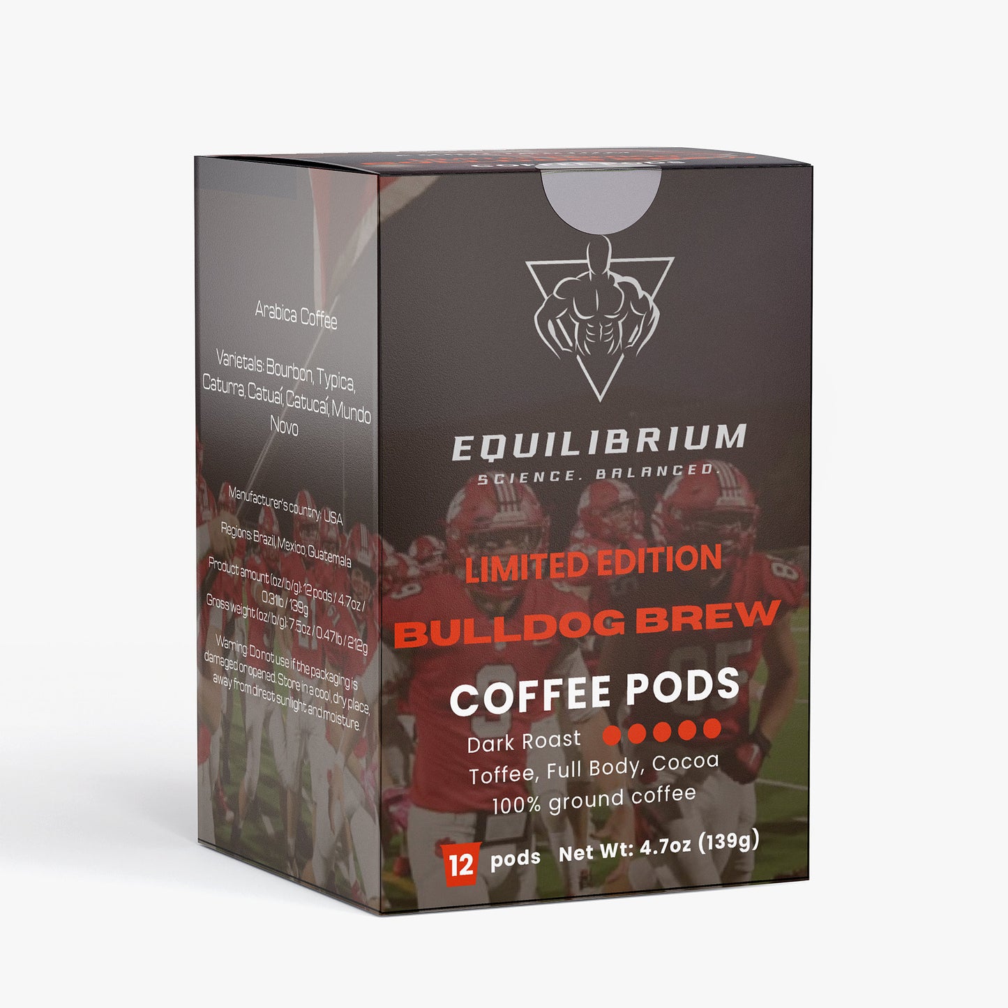 BULLDOG BREW Coffee Pods (Dark Roast)